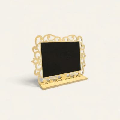 unique rectangle shape blackboard, rectangular chalkboard, blackboard with stand, decorative blackboard, event blackboard, modern blackboard decor