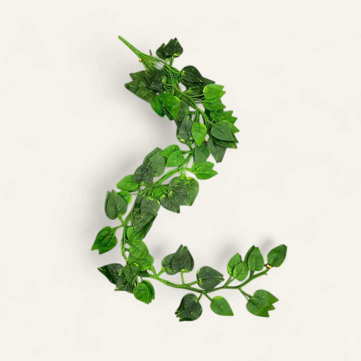 Artificial Dichondra Repens garland, hanging leaf decoration, faux cascading foliage, indoor greenery, outdoor plant decor