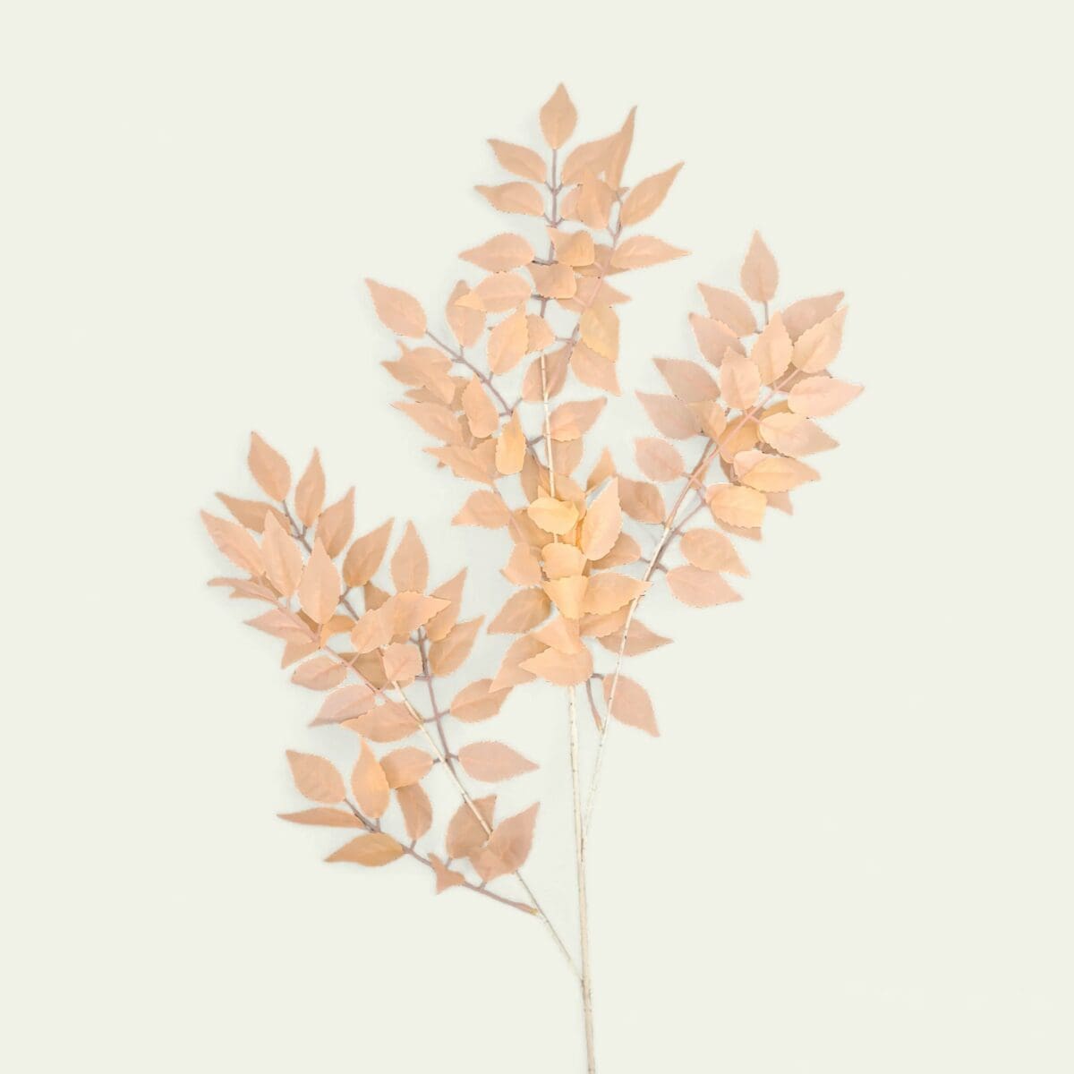 Artificial European ash stick leaf multicolor, 95 cm stick leaf, floral arrangement greenery, event decor leaf, tall artificial foliage