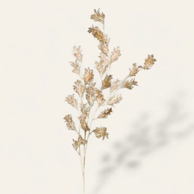 Artificial hanging ruscus leaf stick, lifelike ruscus decoration, synthetic ruscus greenery, indoor hanging plant, maintenance-free ruscus stick