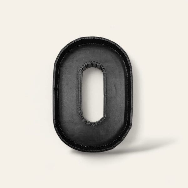 ⁦أحرف A إلى Z مصنوعة يدويًا من الورق المقوى الأسود الفارغ مقاس 22 × 33 سم | متعددة الاستخدامات وقابلة للتخصيص⁩ - الصورة ⁦11⁩
