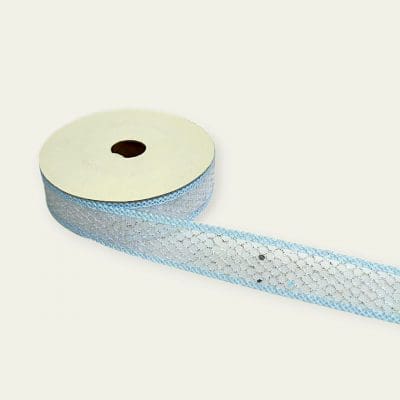 Colored jute ribbon with glitter 1 inch jute ribbon roll Decorative jute ribbon for crafts Eco-friendly ribbon with glitter Jute ribbon 10 meters