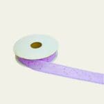 Organza lace ribbon with sequin, 1 inch decorative ribbon, sequin lace ribbon, decorative organza ribbon, organza ribbon 20 yards