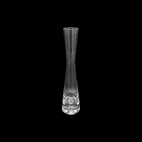 tube floral glass, 25 cm glass vase, single-stem vase, tall glass tube décor, modern glass floral container