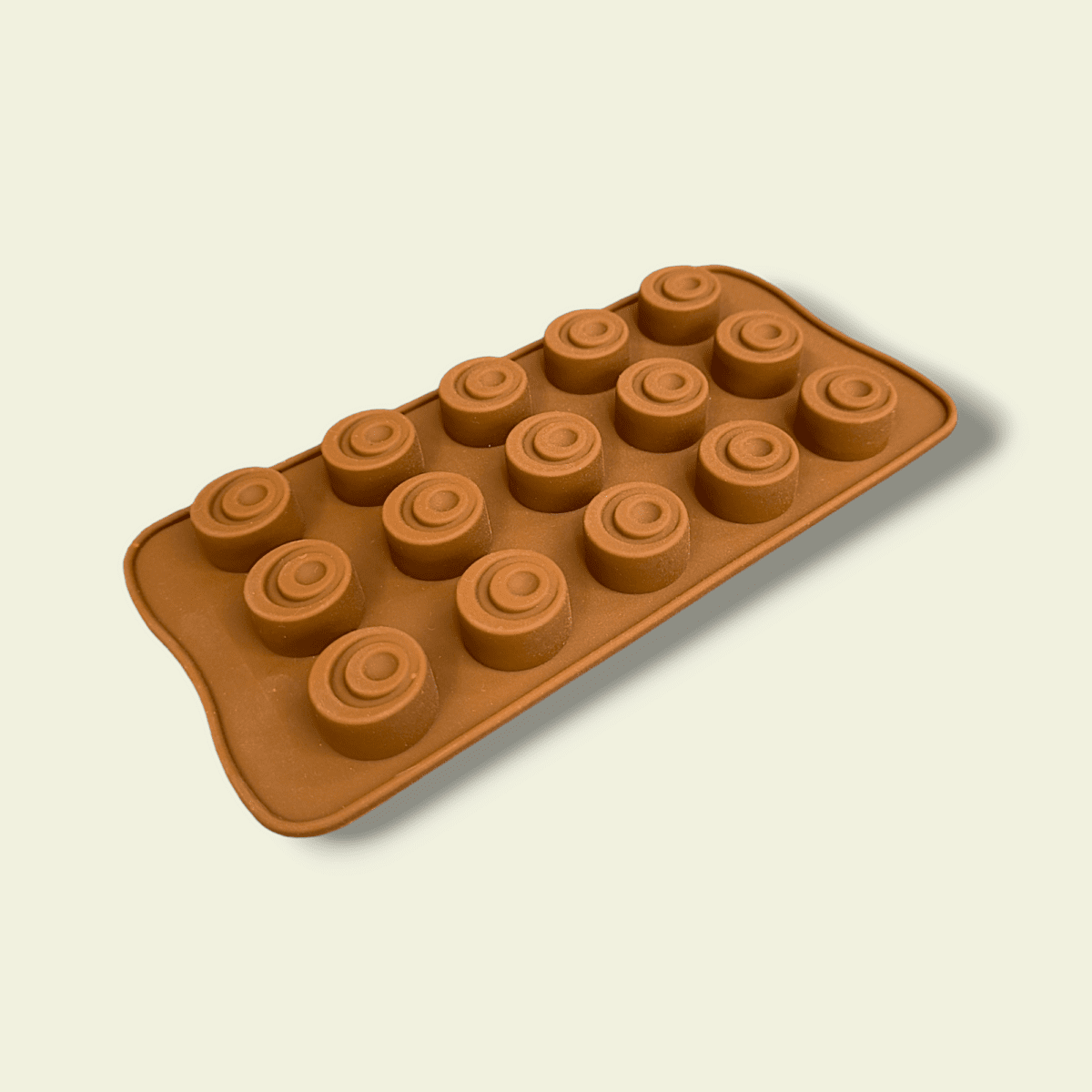 silicone chocolate mould, brown chocolate mould, 20x10 silicone mould, non-stick baking mould