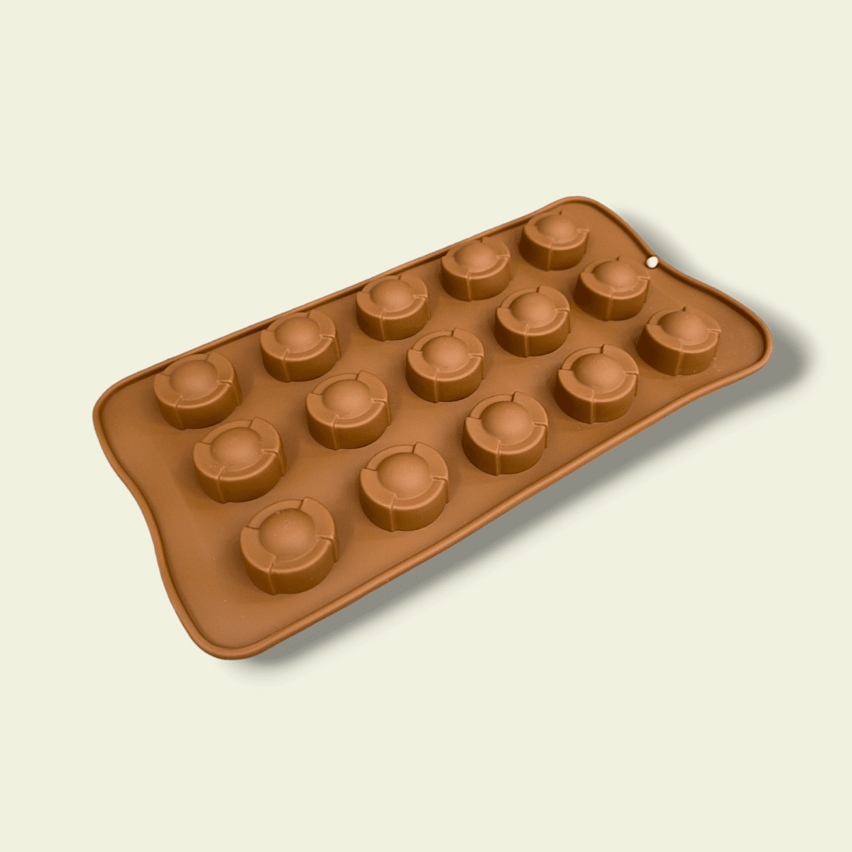 silicone chocolate mould, brown chocolate mould, 20x10 silicone mould, non-stick baking mould