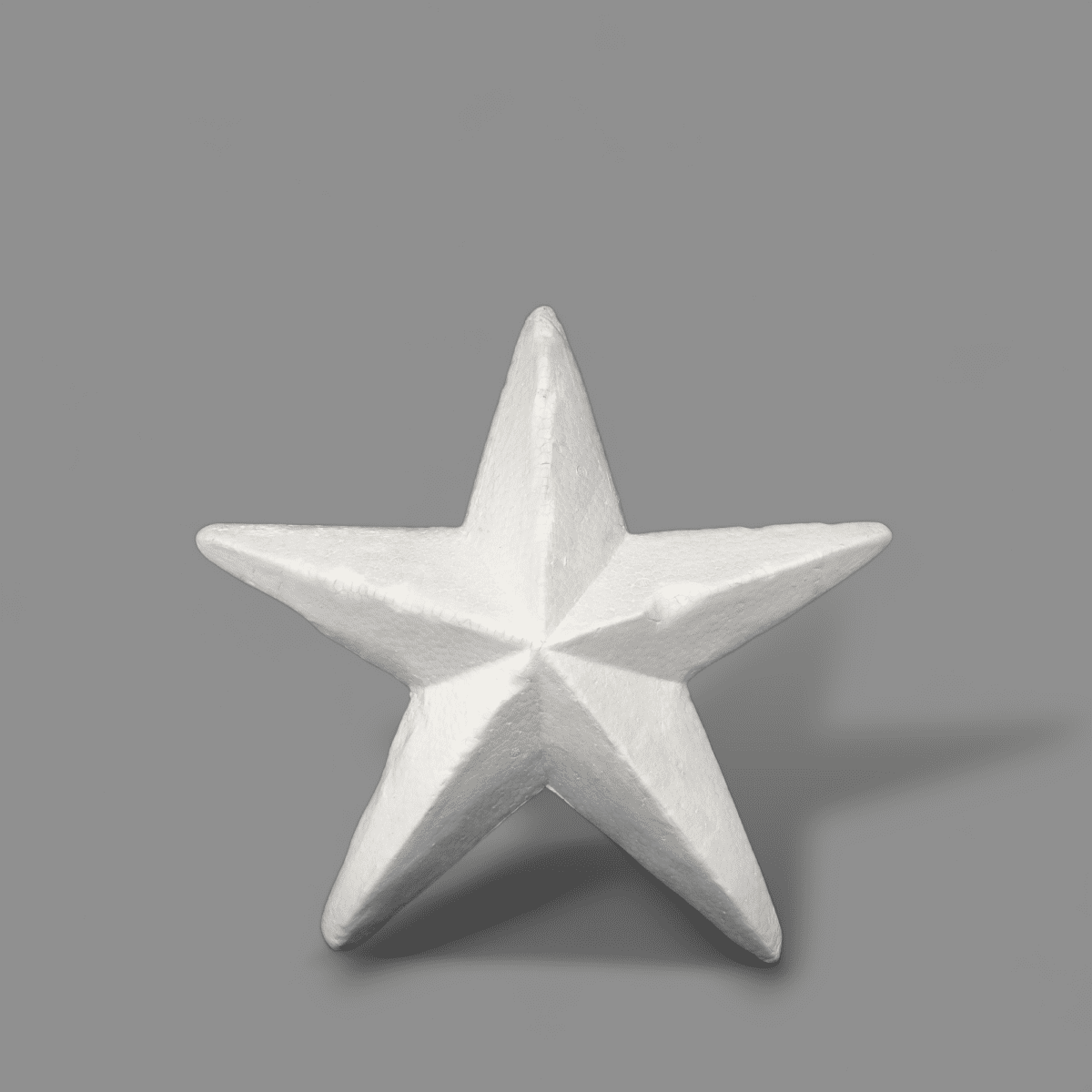 Foam Star White 45 cm, White Foam Star Decoration, Event Décor Foam Star, Foam Star for Celebrations