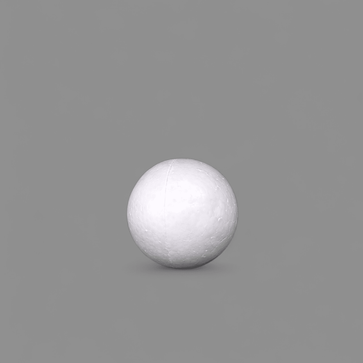 Foam Ball White 12cm, Round Foam Ball for Crafts, White Craft Foam Ball, DIY Foam Ball