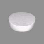 Foam Round Cut White 30CM, white foam for crafts, foam round cut 30CM, floral foam, large DIY foam, crafting foam