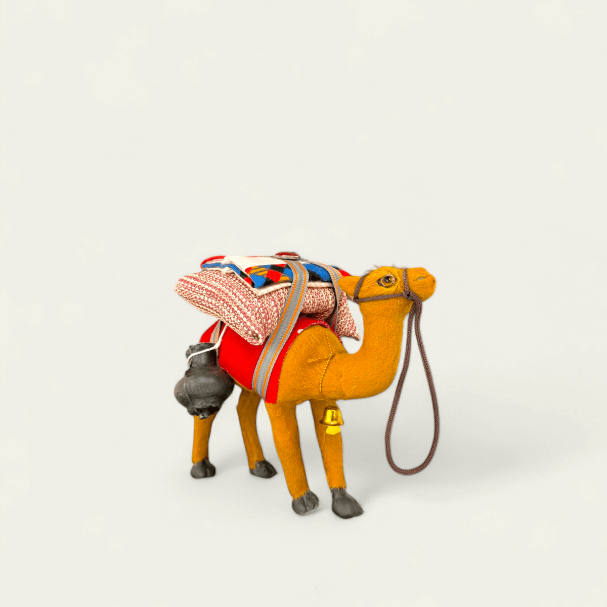 Miniature Brown Camel figurine, brown camel home decor, Middle Eastern camel sculpture, small camel decoration, camel collectible