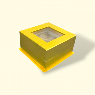 small paper box for sweets, kraft gift box with window, chocolate packaging box 10x10x5, transparent window treat box, mini box for chocolates