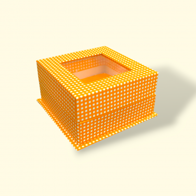 small paper box for sweets, kraft gift box with window, chocolate packaging box 10x10x5, transparent window treat box, mini box for chocolates