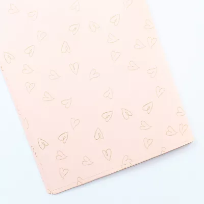 printed hearts plastic wrapping paper, heart print bouquet wrap, floral wrapping paper hearts, waterproof wrapping paper hearts, romantic flower wrapping paper