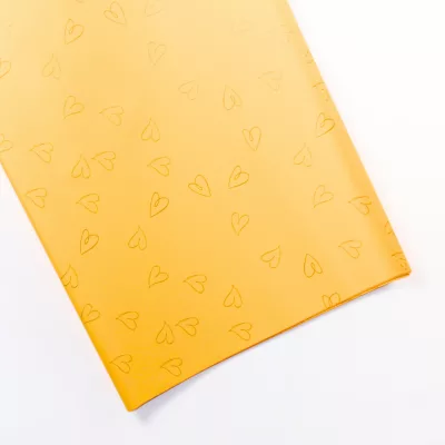 printed hearts plastic wrapping paper, heart print bouquet wrap, floral wrapping paper hearts, waterproof wrapping paper hearts, romantic flower wrapping paper