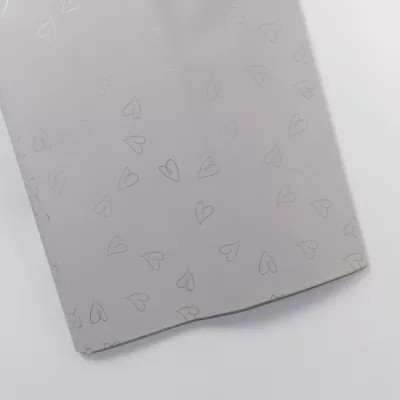 printed hearts plastic wrapping paper, heart print bouquet wrap, floral wrapping paper hearts, waterproof wrapping paper hearts, romantic flower wrapping paper