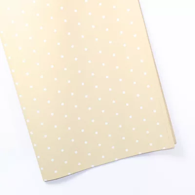 plastic polka dot wrapping paper, polka dot printed flower wrap, waterproof floral wrapping paper, bouquet wrapping sheet, decorative polka dot gift wrap