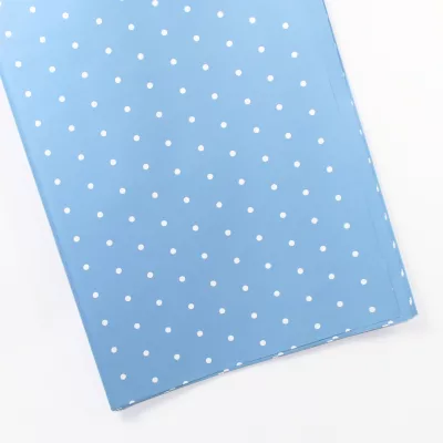 plastic polka dot wrapping paper, polka dot printed flower wrap, waterproof floral wrapping paper, bouquet wrapping sheet, decorative polka dot gift wrap