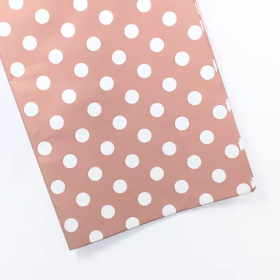 plastic big polka dot wrapping paper, large polka dot flower wrap, waterproof floral wrapping paper, bouquet wrapping sheet, decorative big dot wrapping paper