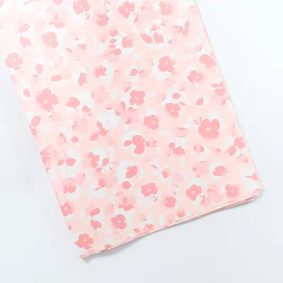 floral printed plastic wrapping paper, bouquet flower wrap, waterproof floral wrap, decorative floral printed sheet, colorful flower wrapping paper