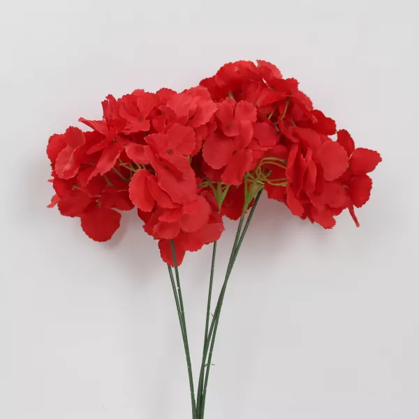 artificial hydrangea flowers, silk hydrangea stem, realistic hydrangea bouquet, artificial hydrangea décor, decorative hydrangea flower bunch