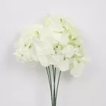 artificial hydrangea flowers, silk hydrangea stem, realistic hydrangea bouquet, artificial hydrangea décor, decorative hydrangea flower bunch