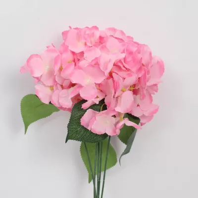 artificial hydrangea flowers, silk hydrangea stem, realistic hydrangea bouquet, artificial hydrangea décor, decorative hydrangea flower bunch