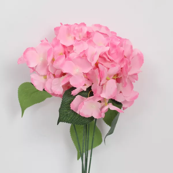 artificial hydrangea flowers, silk hydrangea stem, realistic hydrangea bouquet, artificial hydrangea décor, decorative hydrangea flower bunch