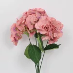 artificial hydrangea flowers, silk hydrangea stem, realistic hydrangea bouquet, artificial hydrangea décor, decorative hydrangea flower bunch