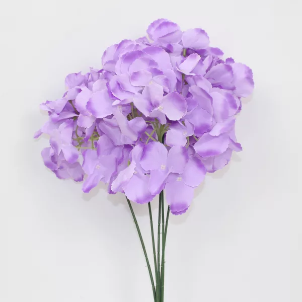 artificial hydrangea flowers, silk hydrangea stem, realistic hydrangea bouquet, artificial hydrangea décor, decorative hydrangea flower bunch