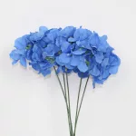 artificial hydrangea flowers, silk hydrangea stem, realistic hydrangea bouquet, artificial hydrangea décor, decorative hydrangea flower bunch