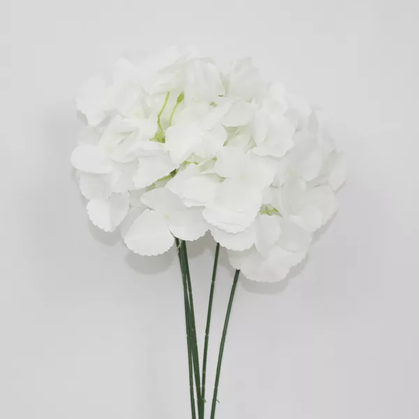 artificial hydrangea flowers, silk hydrangea stem, realistic hydrangea bouquet, artificial hydrangea décor, decorative hydrangea flower bunch